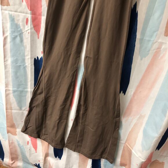 NWOT Free People Movement Good Karma Flared Onesie in Brown Size XS/S - Picture 10 of 11